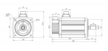 Серводвигатель 130DNMA2-0003CKAM