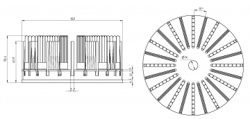 Шлифовальный модуль T-2-14 8мм