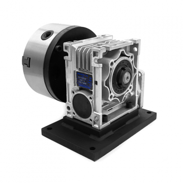 4 ось 160 мм с червячным редуктором