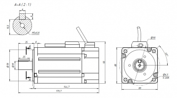 Серводвигатель 80DNMA2-0D75DKAM