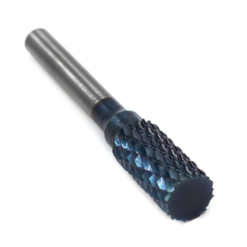 Борфреза твердосплавная форма A1020M06 с покрытием BNC (blue coating)