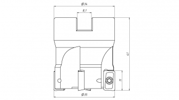 ФРЕЗА НАСАДНАЯ\ТОРЦЕВАЯ BAP300R-35-16-4T（AP1135)