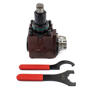 Радиальный приводной цанговый блок BMT65-90-72-ER32