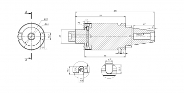 Оправка фрезерная (патрон) BT40-FMB32-100