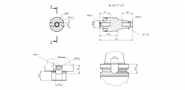 Оправка фрезерная (патрон) BT40-FMB32-60