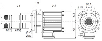 Насос сож высокого давления 1-60T