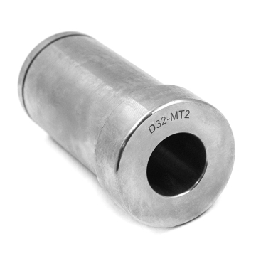 Втулка переходная (цилиндр - конус Морзе) D32-MT2