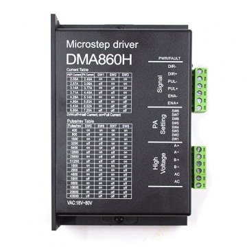 Одноканальный драйвер шаговых двигателей DMA860H