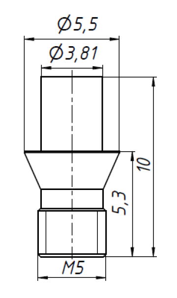 MSP510 штифт (DX510)