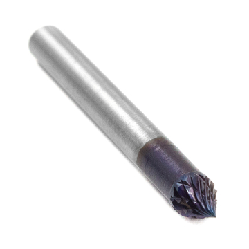 Борфреза твердосплавная форма J0605M06 с покрытием BNC (blue coating)