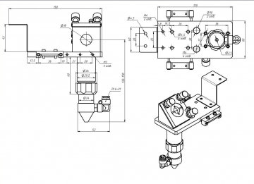 Лазерная голова JN 50,8/63,5/101,6 мм