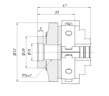 Токарный патрон K02-50