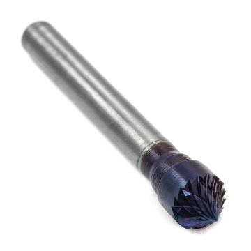 Борфреза твердосплавная форма K0804M06 с покрытием BNC (blue coating)