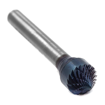 Борфреза твердосплавная форма K1005M06 с покрытием BNC (blue coating)