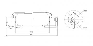 Лазерная трубка LASEA F6 130-150 Вт