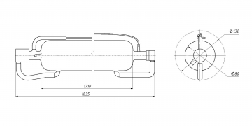 Лазерная трубка LASEA F8 150-170 Вт