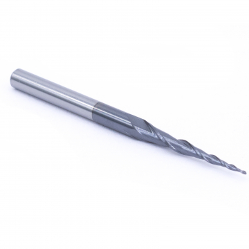 Фреза спиральная двухзаходная конусная сферическая Mnogofrez MFL2QX3.20.45.0.25