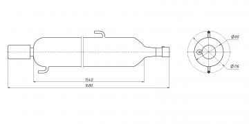 Лазерная трубка RECI W6 130-150 Вт