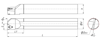 Державка S20R-STFCR11