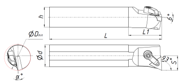 Державка S25S-MTUNL16