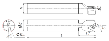 S20R-STUCL16 LF державка