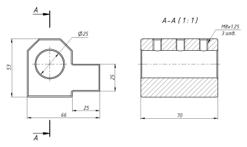 SBHA25-25 Держатель осевого инструмента токарного станка