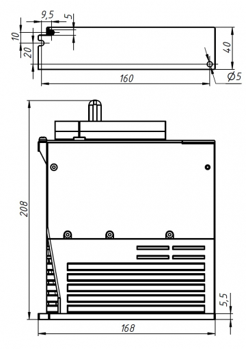 Комплект Сервопривод+Драйвер YASKAWA 400W SGM7J-04AFC6S+SGD7S-2R8A 00A002