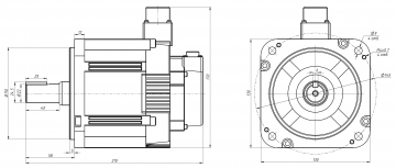 Комплект Сервопривод+Драйвер YASKAWA 1300W SGM7G-13AFC61 + SGD7S-120A00B202