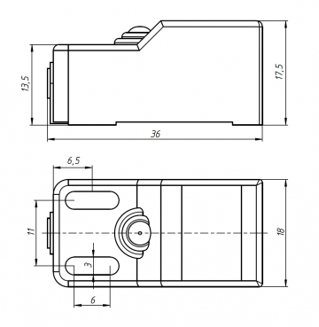 SN04-N DC10-30V синий
