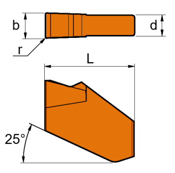 Пластина сменная SP300 PC9030