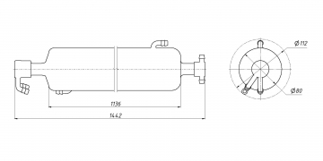 Лазерная трубка SPT C-100 100-130 Вт