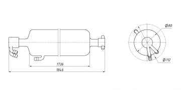 Лазерная трубка SPT C-150 150-170 Вт