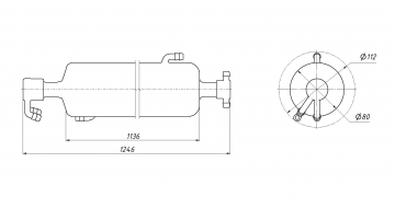 Лазерная трубка SPT C-90 90-100 Вт