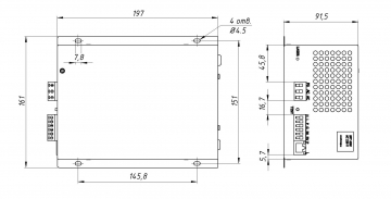 Блок высокого напряжения SPT-60 60W