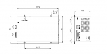 Блок высокого напряжения SPT-80 80W