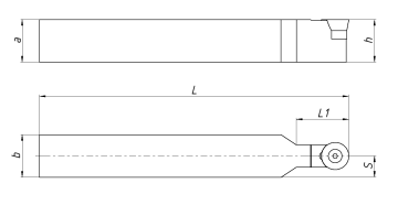 Державка токарная SRDCN3225P16