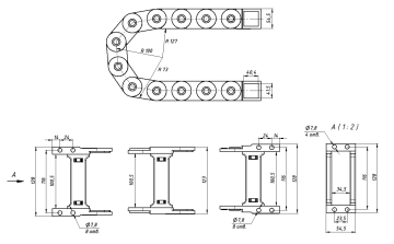 TP35x100 R100 (с держателями)