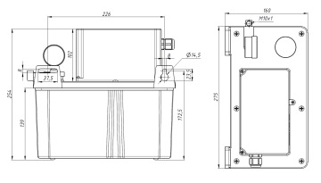Система автоматической смазки TZ-150/4-A 220V
