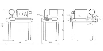 Система автоматической смазки TZ-50/2C-DX