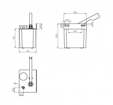 Ручной насос для смазки TZ-5R