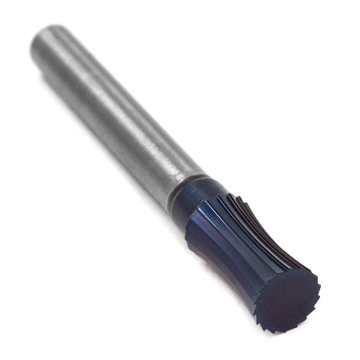 Борфреза твердосплавная форма U0815M06 с покрытием BNC (blue coating)