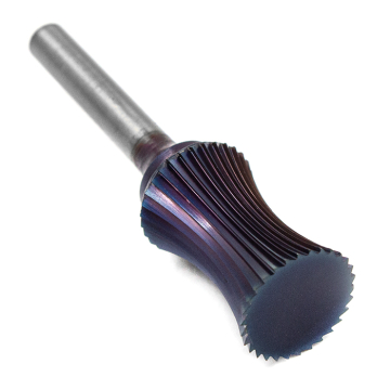Борфреза твердосплавная форма U1625M06 с покрытием BNC (blue coating)