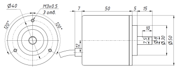 Энкодер ZSP5008EF 24v 500P/R