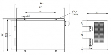 Блок высокого напряжения BR-80 80W