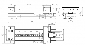 Тиски GT300*400