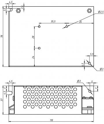 Блок питания S-35-24