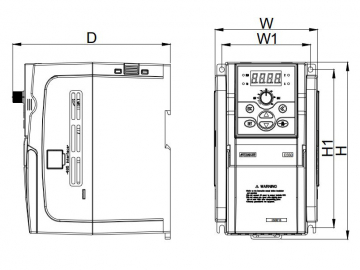 Частотный преобразователь Sunfar (Simphoenix) E550 2S0022B 2.2кВт