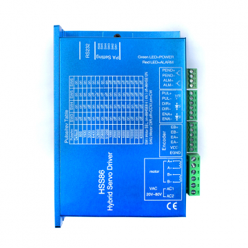Драйвер шагового серво-двигателя HSS 86