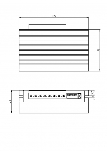 Драйвер ШД YAKO YKD2608MG DC24-80V