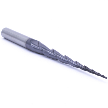 Фреза спиральная двухзаходная конусная сферическая DJTOL NL2QX10.80.1.5